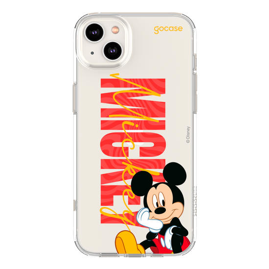 Capinha para celular Mickey & Amigos - Mickey Big Name