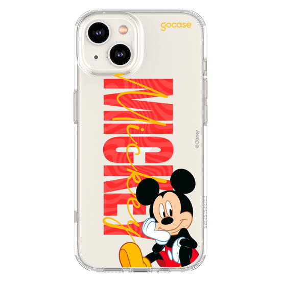Capinha para celular Mickey & Amigos - Mickey Big Name