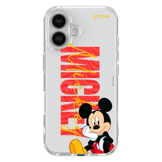 Capinha para celular Mickey & Amigos - Mickey Big Name