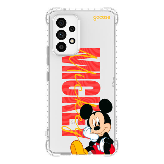 Capinha para celular Mickey & Amigos - Mickey Big Name