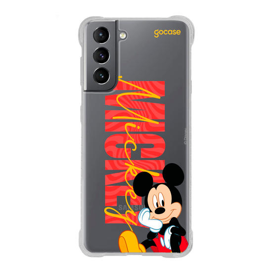 Capinha para celular Mickey & Amigos - Mickey Big Name