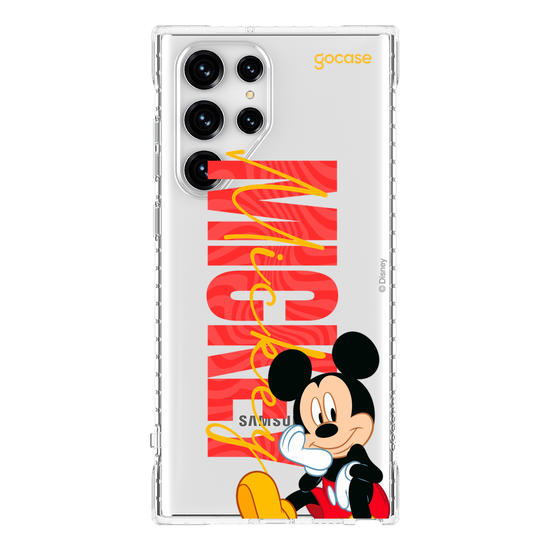 Capinha para celular Mickey & Amigos - Mickey Big Name
