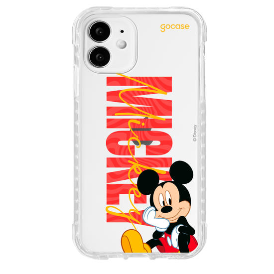 Capinha para celular Mickey & Amigos - Mickey Big Name