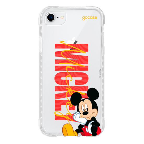 Capinha para celular Mickey & Amigos - Mickey Big Name