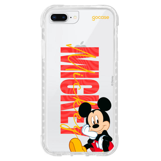 Capinha para celular Mickey & Amigos - Mickey Big Name