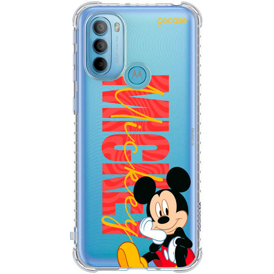 Capinha para celular Mickey & Amigos - Mickey Big Name