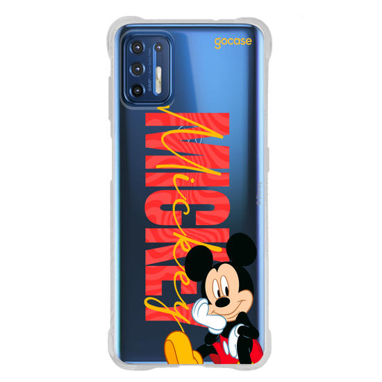 Capinha para celular Mickey & Amigos - Mickey Big Name