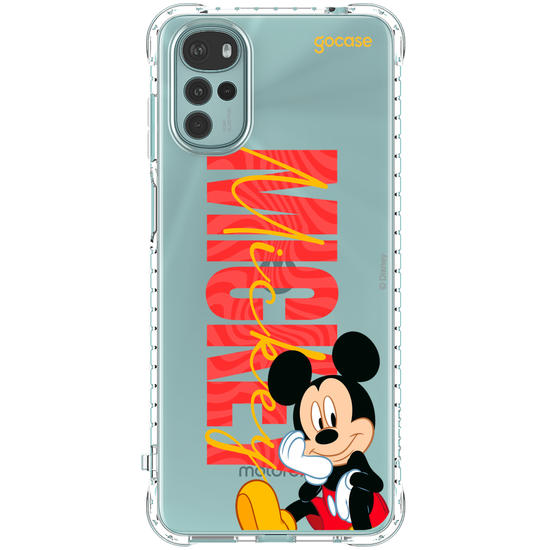 Capinha para celular Mickey & Amigos - Mickey Big Name