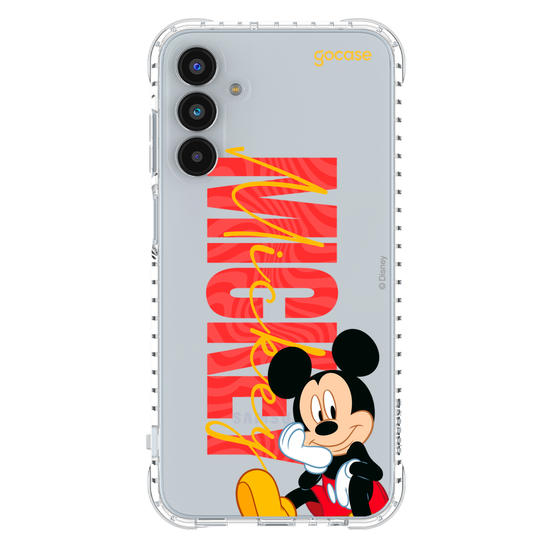 Capinha para celular Mickey & Amigos - Mickey Big Name