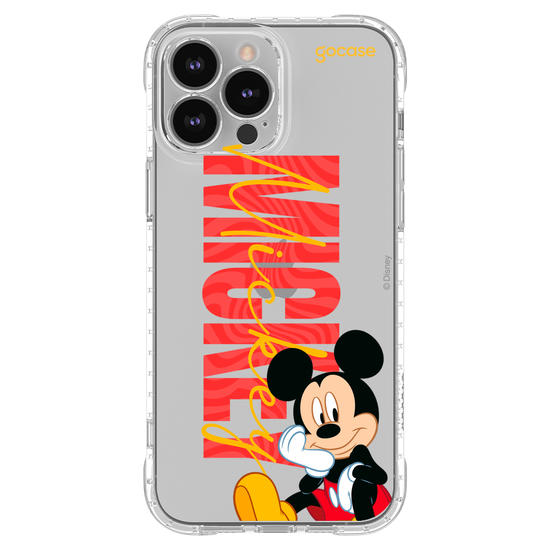 Capinha para celular Mickey & Amigos - Mickey Big Name