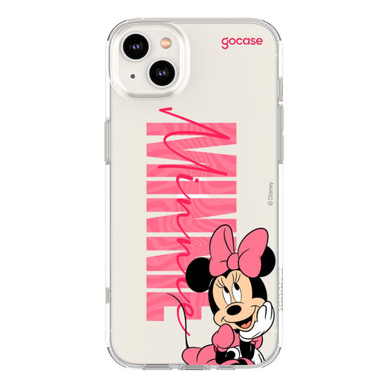 Capinha para celular Mickey & Amigos - Minnie Big Name