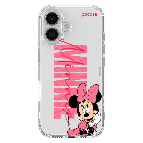 Capinha para celular Mickey & Amigos - Minnie Big Name
