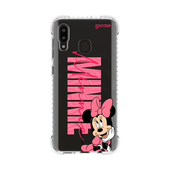 Capinha para celular Mickey & Amigos - Minnie Big Name