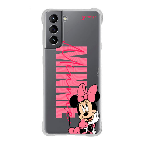 Capinha para celular Mickey & Amigos - Minnie Big Name