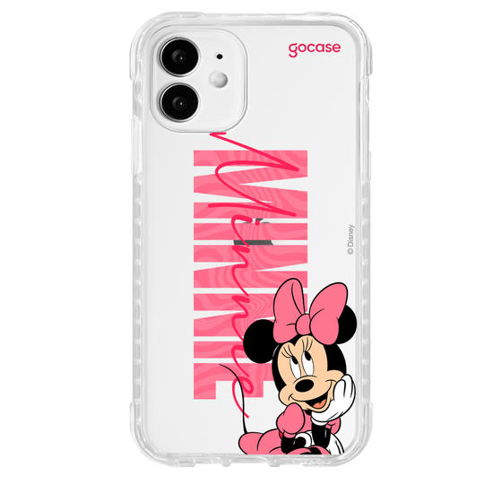 Capinha para celular Mickey & Amigos - Minnie Big Name