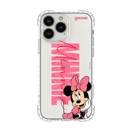 Capinha para celular Mickey & Amigos - Minnie Big Name