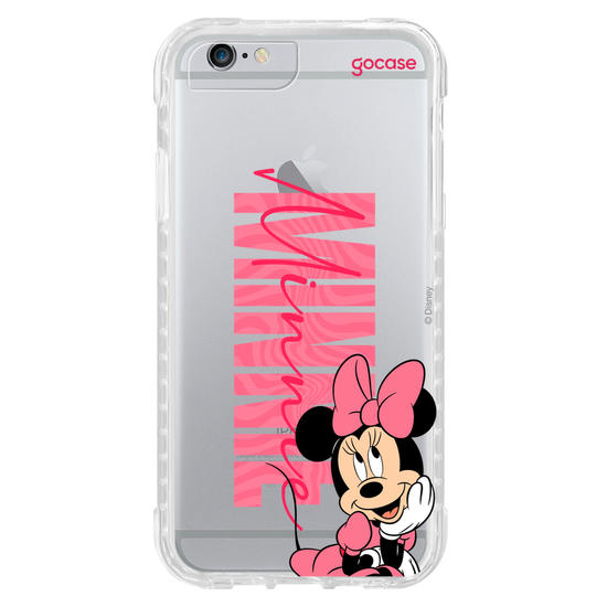 Capinha para celular Mickey & Amigos - Minnie Big Name