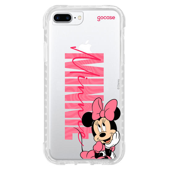 Capinha para celular Mickey & Amigos - Minnie Big Name