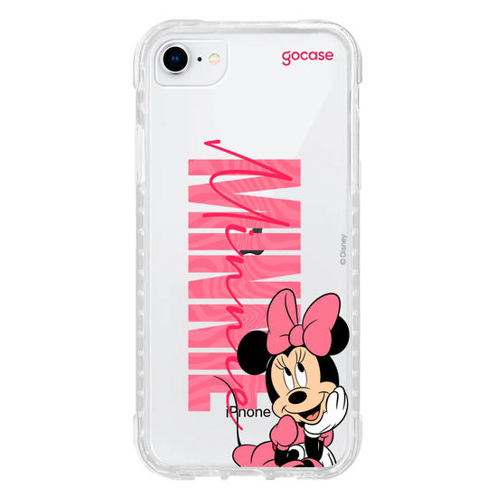 Capinha para celular Mickey & Amigos - Minnie Big Name