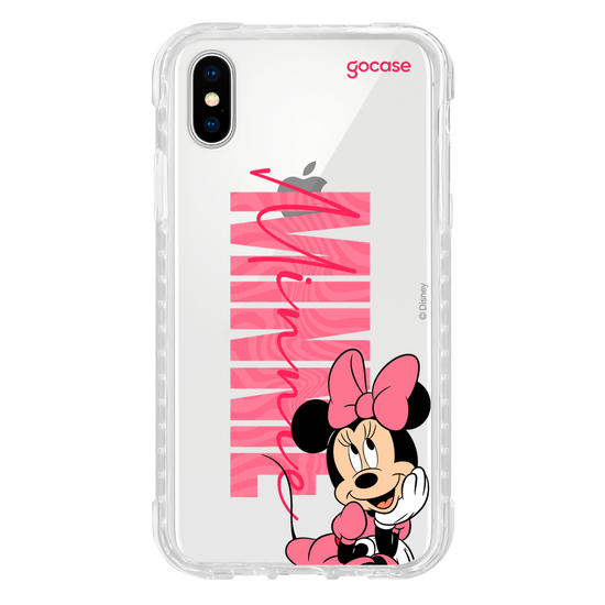 Capinha para celular Mickey & Amigos - Minnie Big Name