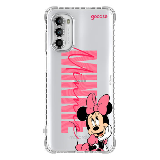 Capinha para celular Mickey & Amigos - Minnie Big Name