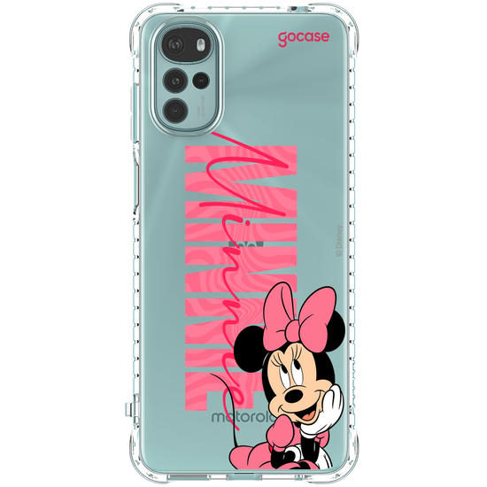 Capinha para celular Mickey & Amigos - Minnie Big Name
