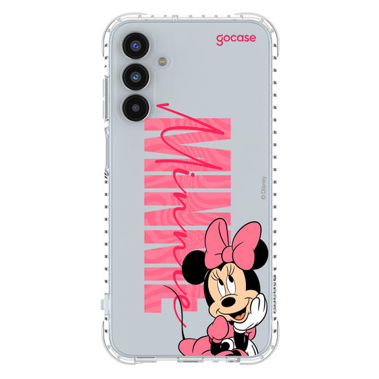 Capinha para celular Mickey & Amigos - Minnie Big Name