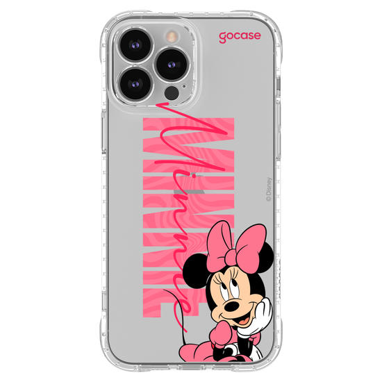 Capinha para celular Mickey & Amigos - Minnie Big Name