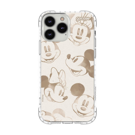 Capinha para celular Mickey & Amigos - Rostinhos em Sobretom