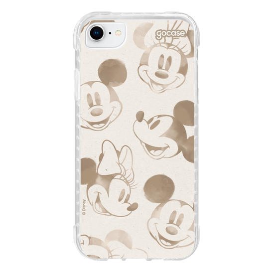 Capinha para celular Mickey & Amigos - Rostinhos em Sobretom