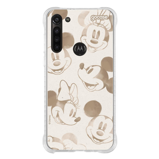 Capinha para celular Mickey & Amigos - Rostinhos em Sobretom