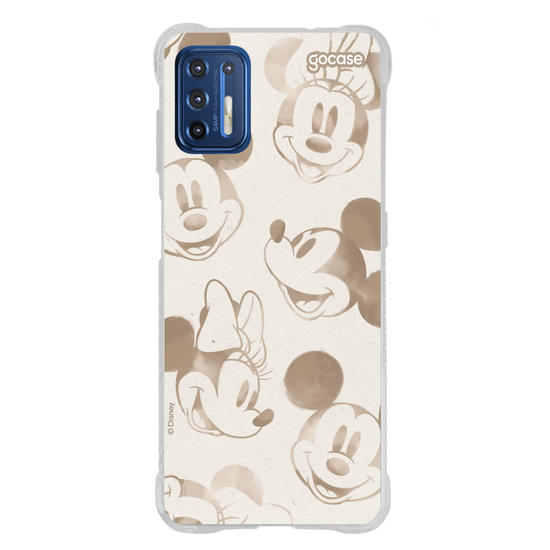 Capinha para celular Mickey & Amigos - Rostinhos em Sobretom