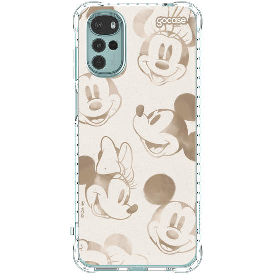 Capinha para celular Mickey & Amigos - Rostinhos em Sobretom