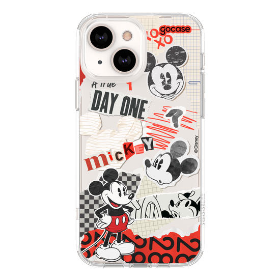 Capinha para celular Mickey & Amigos - Colagem Red