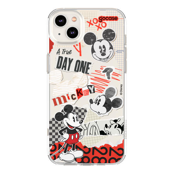 Capinha para celular Mickey & Amigos - Colagem Red