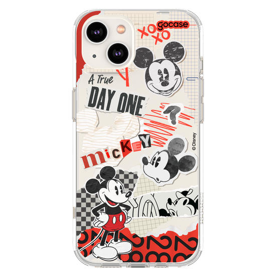 Capinha para celular Mickey & Amigos - Colagem Red