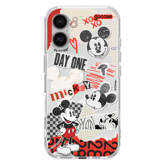 Capinha para celular Mickey & Amigos - Colagem Red