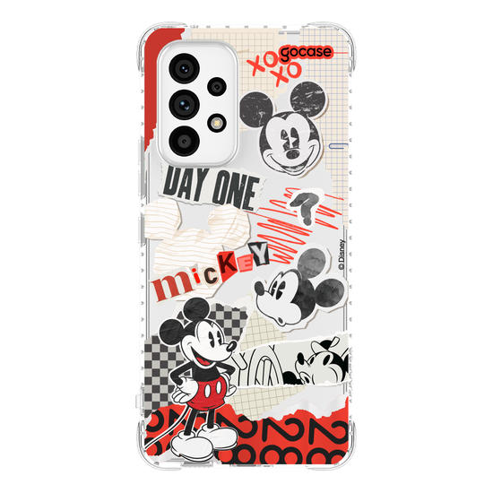 Capinha para celular Mickey & Amigos - Colagem Red