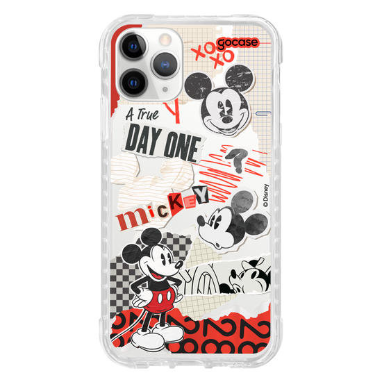 Capinha para celular Mickey & Amigos - Colagem Red