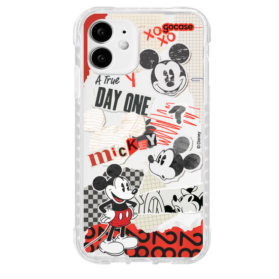 Capinha para celular Mickey & Amigos - Colagem Red