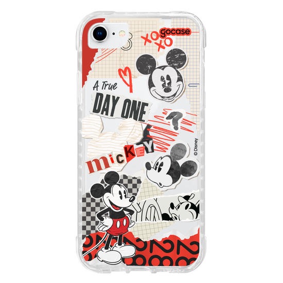 Capinha para celular Mickey & Amigos - Colagem Red