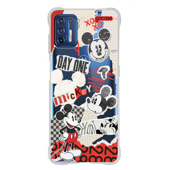 Capinha para celular Mickey & Amigos - Colagem Red