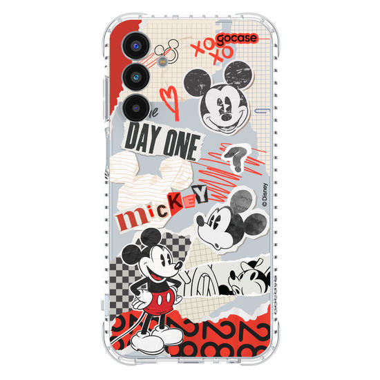 Capinha para celular Mickey & Amigos - Colagem Red