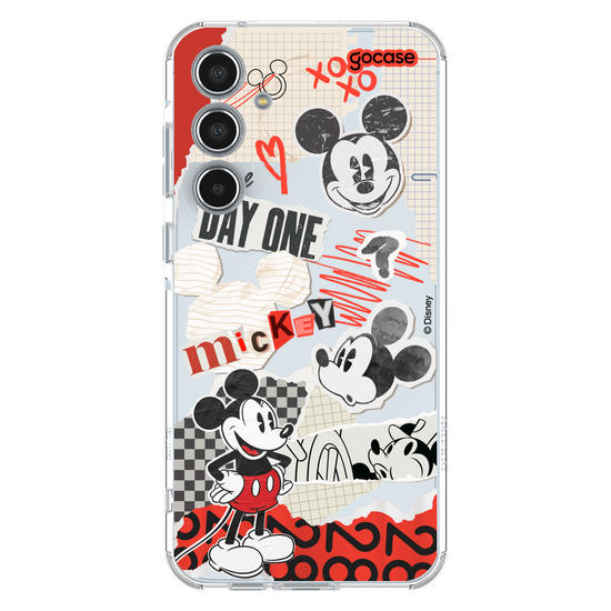 Capinha para celular Mickey & Amigos - Colagem Red