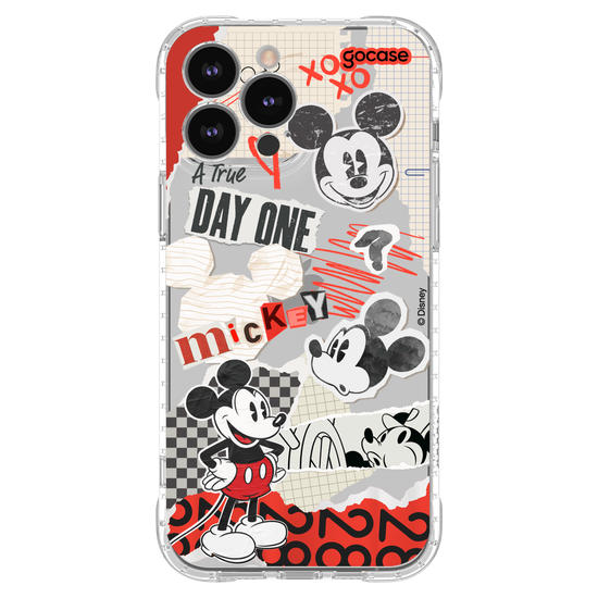 Capinha para celular Mickey & Amigos - Colagem Red