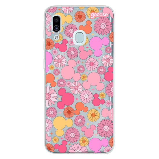 Mickey & Amigos - Pattern com Floral