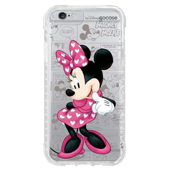 Capinha para celular Mickey & Amigos - Minnie Fancy Comic