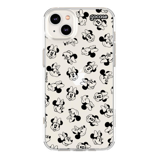 Capinha para celular Mickey & Amigos - Minnie Faces Pattern