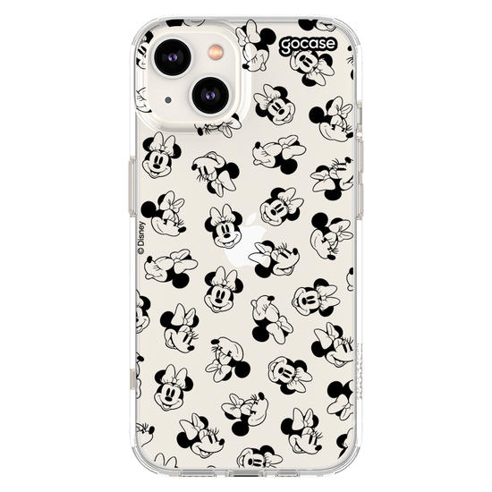 Capinha para celular Mickey & Amigos - Minnie Faces Pattern