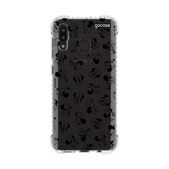Capinha para celular Mickey & Amigos - Minnie Faces Pattern